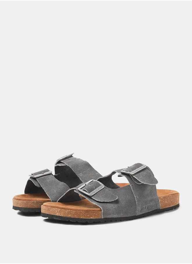 جاك اند جونز Louis Suede Sandals