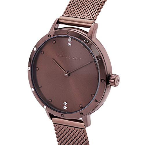 Giordano Analog Brown Dial Women's Watch-A2085-22 - Image 2
