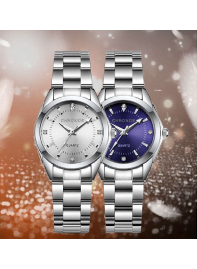 CHRONOS Water Resistant Stainless Steel Analog Watch - Image 5