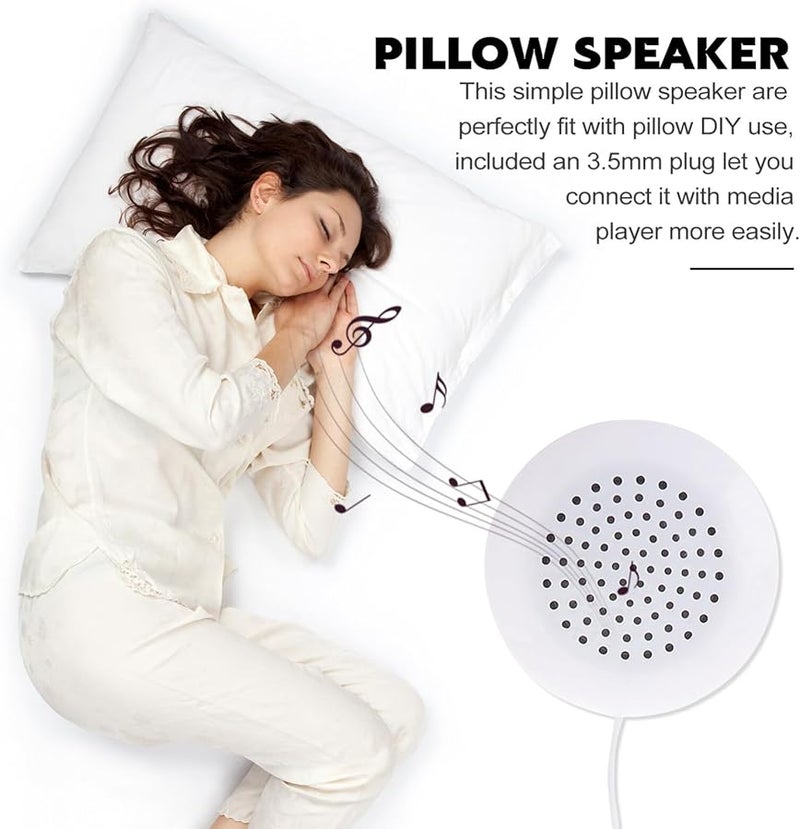 Mini Pillow Side Speaker for Sleep Under Pillow with 3.5mm Jack - Image 3