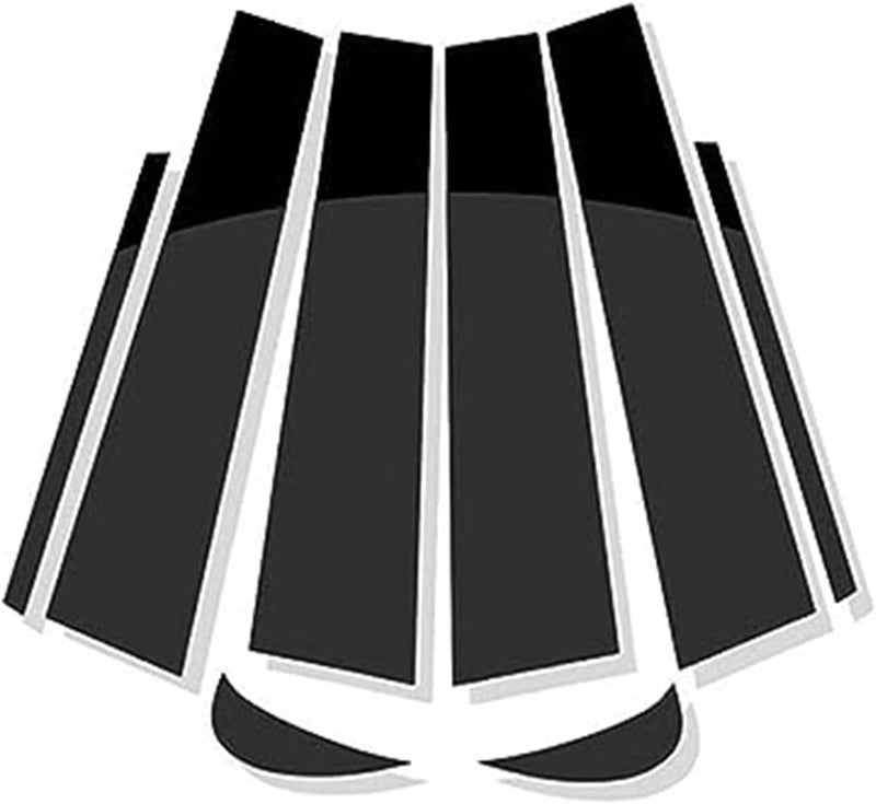 Wivplex 8 Pcs Car Window Trim Cover for Toyota Camry - Image 1