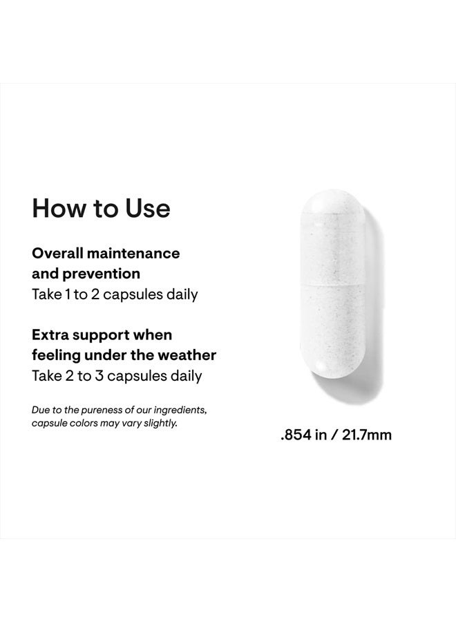 Thorne فيتامين سي - مزيج من فيتامين سي والبيوفلافونويدات الحمضية من البرتقال - دعم جهاز المناعة، إنتاج الطاقة الخلوية، إنتاج الكولاجين والأنسجة الصحية* - خالي من الغلوتين - 90 كبسولة - Image 3