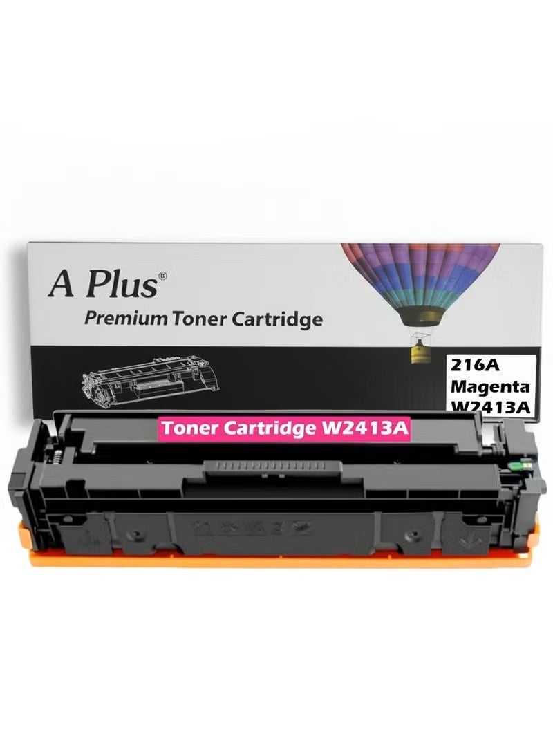 APLUS A Plus 216A (W2413A) Magenta Compatible Toner Cartridge for HP Color LaserJet Pro M155, MFP M182, M183 Series - Image 1
