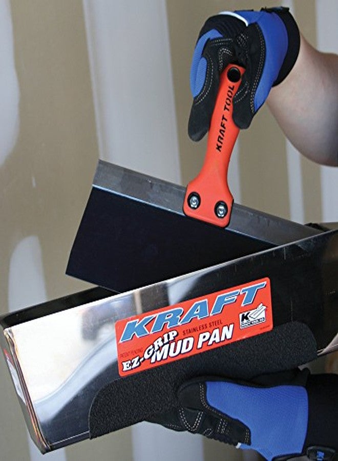 Kraft Tool DW724 EZ-Grip Mud Pan, 14-Inch x 3-Inch - Image 2
