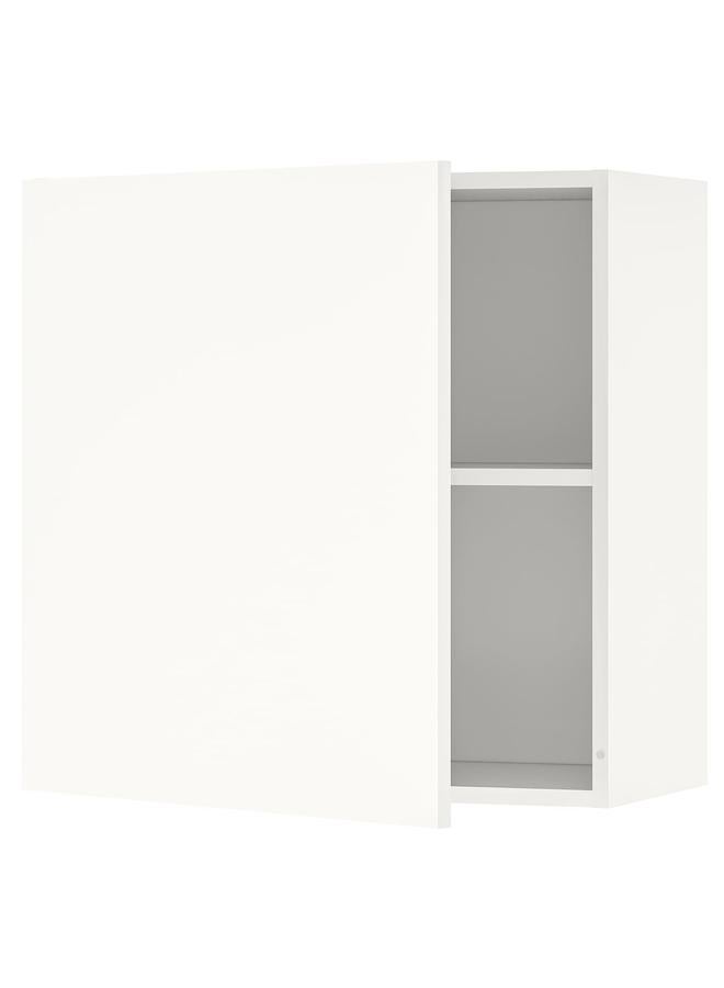 erorex Wall cabinet with door, white, 60x60 cm - Image 1