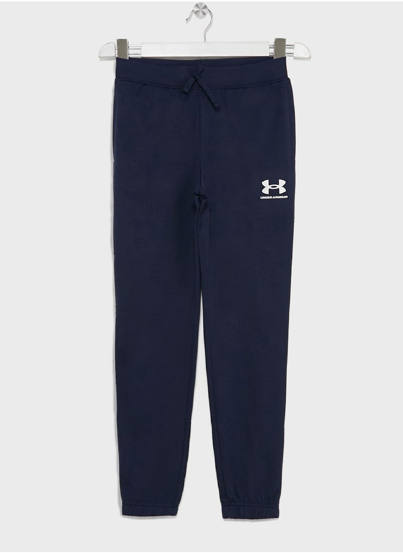 UNDER ARMOUR - Boys' Knit Track Suit Set - Image 1