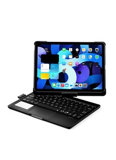 General iPad Air 4/5/iPad Pro 11/ipad 10th Gen 2022 Touch Keyboard Case, 360° Rotating Backlight, iPad Pro 12.9 6th/5th/4th/3rd Trackpad Magic Keyboard and Smart Backlit Keys  - Image 1
