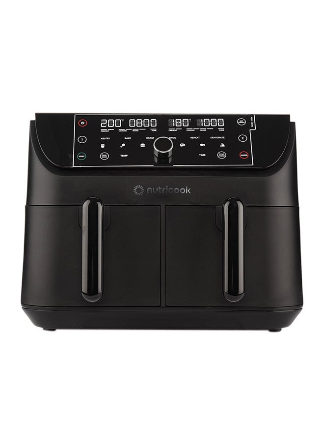 Nutricook Dual Air Fryer 8.5 L 220 W NC-AFD185 Black - Image 1