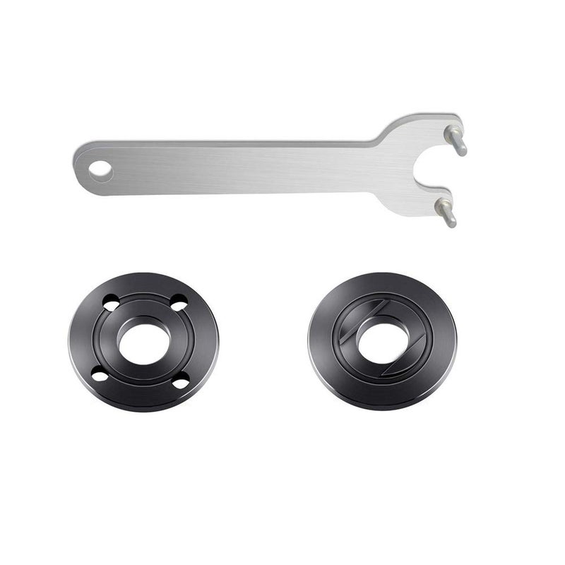 Angle Grinder Wrench Spanner Metal Lock Nut Fits Dewalt Makita 193465-4 Bosch Black & Decker Ryobi 4.5" 5" 5/8-11