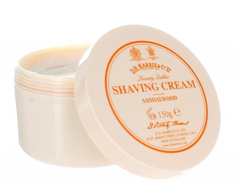 DR Harris Co Sandalwood Shaving Cream Bowl 150g