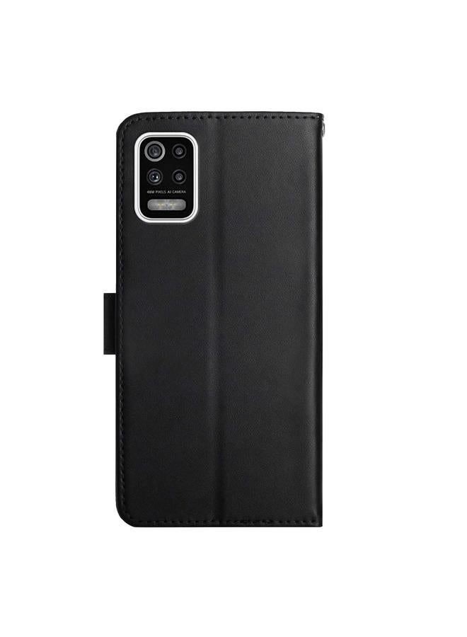 اس-توب جراب لهاتف LG K42 مصنوع من الجلد الأصلي ومقاوم لبصمات الأصابع - Image 3