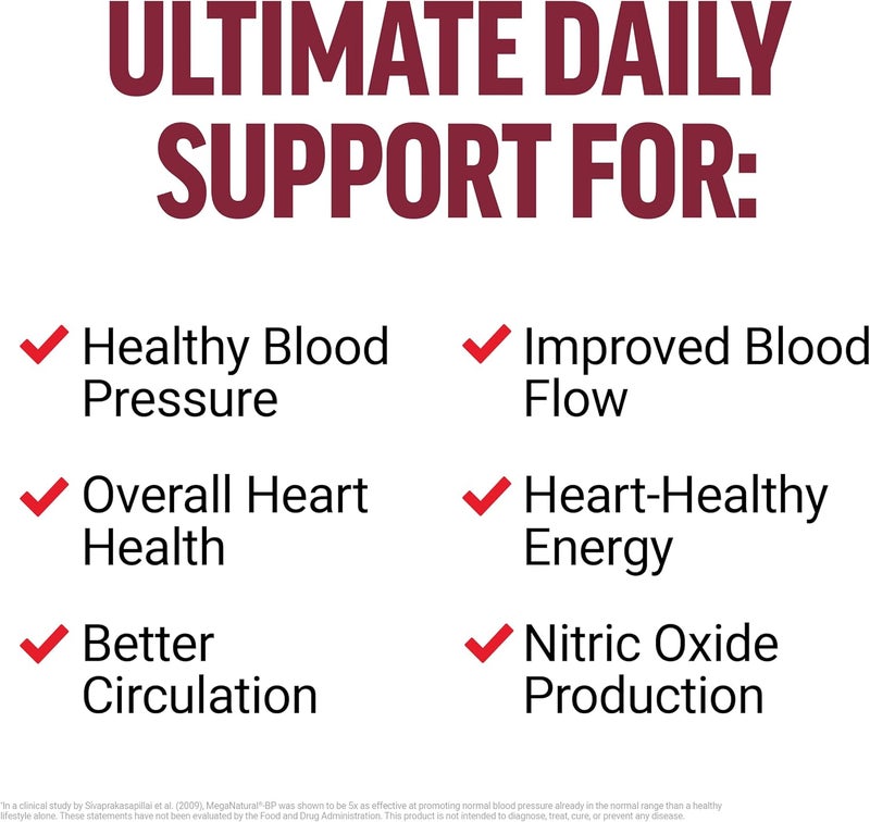 Force Factor Total Beets Ultimate Heart Health Blood Pressure Support with CoQ10 Beet Root Powder Grape Seed Extract Blood Pressure Supplement for Circulation Black Cherry 30 Servings - Image 3