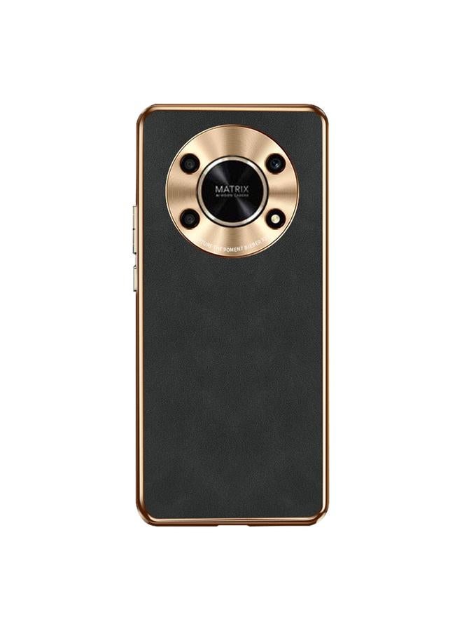 اس-توب جراب هاتف Honor X30 مصنوع من جلد الحمل الكهربائي - Image 1