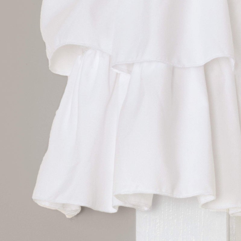 Lush Decor Belle Valance Vintage Chic Style Single Curtain, 84" W x 18" L, White - Image 3