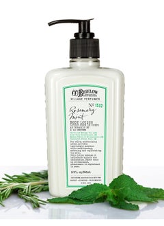 C. O. Bigelow C.O. Bigelow Rosemary Mint Moisturizing Body Lotion for Women and Men, Village Perfumer Lotion with Olive Oil, Borage Oil, and Aloe Vera, 10 fl oz  - Image 1