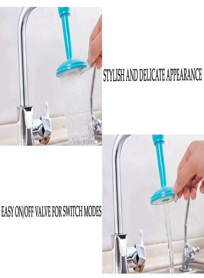 EAYIRA Kitchen Faucet Plastic Adjustable Tap Extender, Sink Tap Shower Head Nozzle Saving Water for Kitchen Water Outlet Shower Head Water Filter Sprinkler (Multicolor) - Image 4