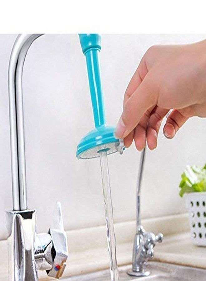 EAYIRA Kitchen Faucet Plastic Adjustable Tap Extender, Sink Tap Shower Head Nozzle Saving Water for Kitchen Water Outlet Shower Head Water Filter Sprinkler (Multicolor) - Image 2