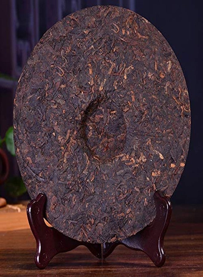 MIHUNTANG YiwuZhengshan 12.59 oz /357g ancient tree Pu'er tea cooked tea Qizi cake - Image 4