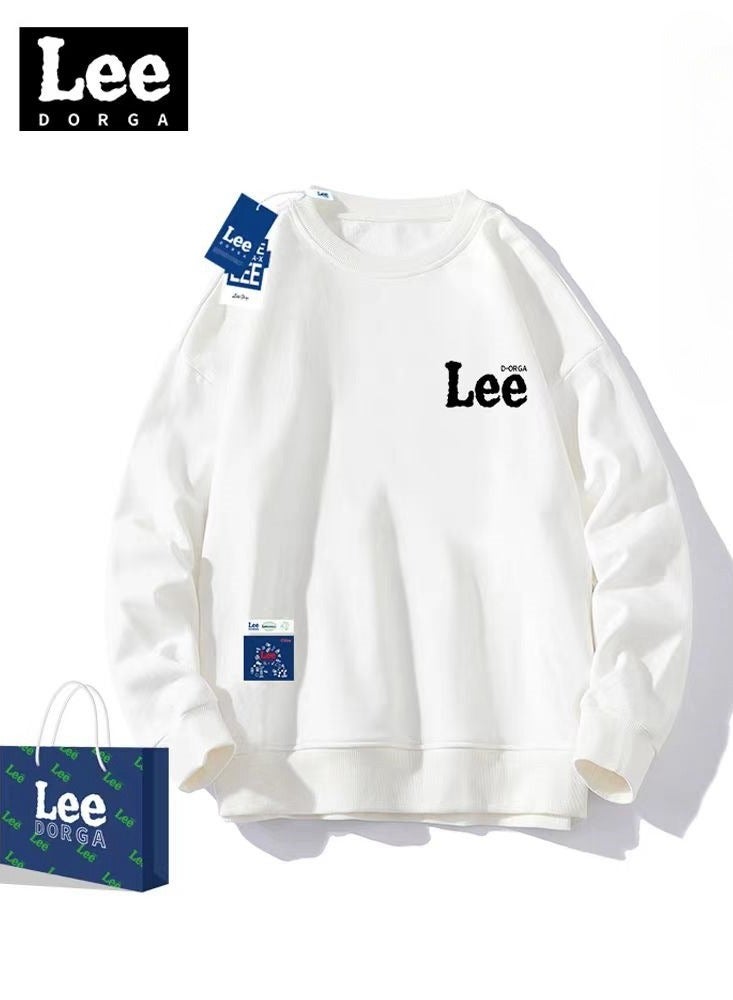 LEE Lee Brand Hoodie Loose Casual Round Neck Long Sleeved Hoodie  - Image 1