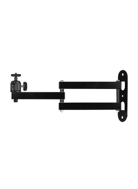 Retractable Foldable Projector Wall Stand with 90 Degree Rotating Gimbal