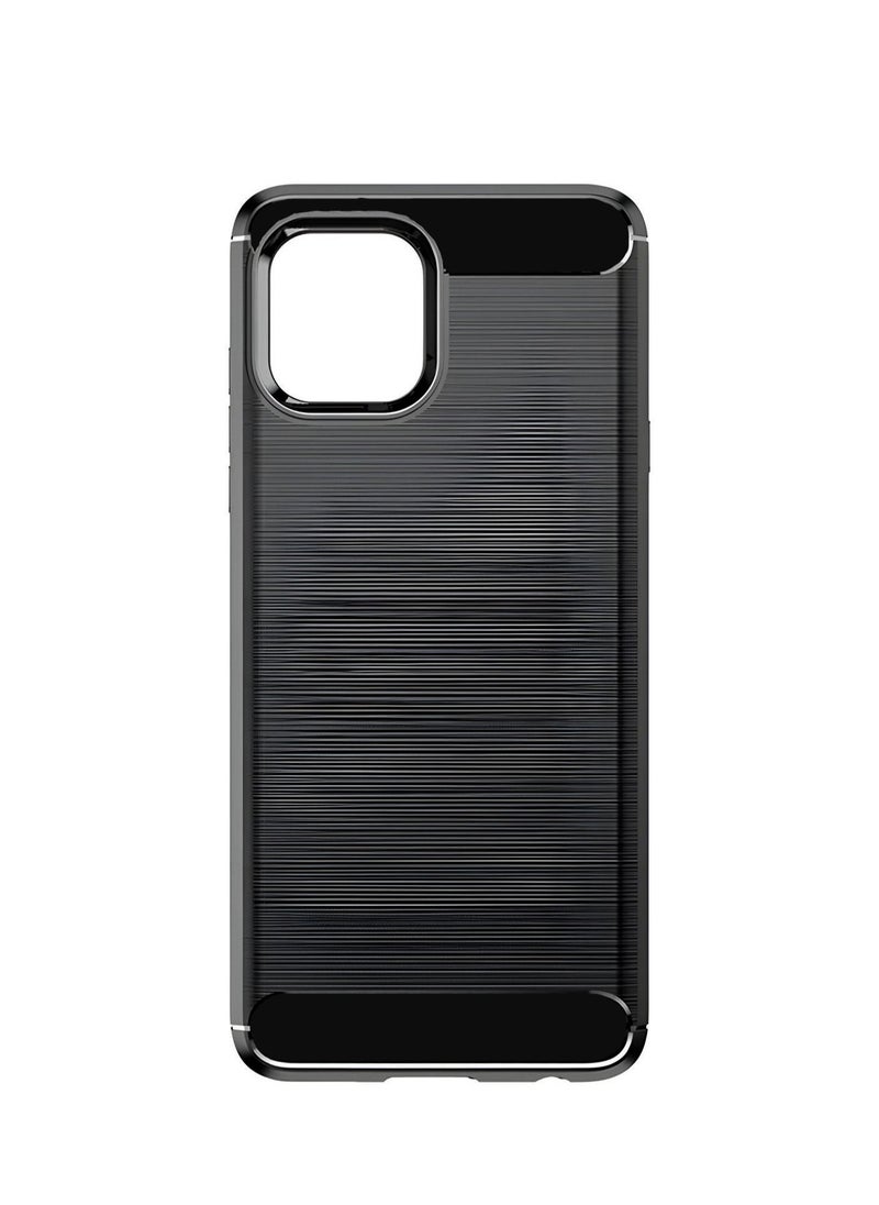 Wtech OnePlus 13s 5G 2025 Silicone Brushed Texture Protective Case Cover - Black 