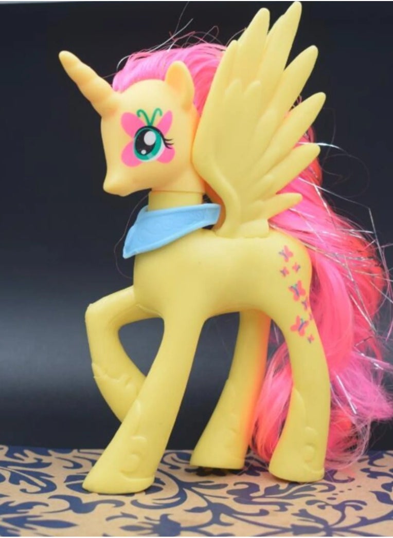 null - 12 pieces 14 cm my little pony cute pvc unicorn pvc little ponis horse action toy figures dolls - Image 1