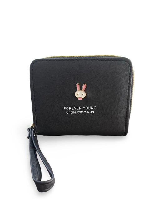 Stylish and functional wallet WA-17-BLACK