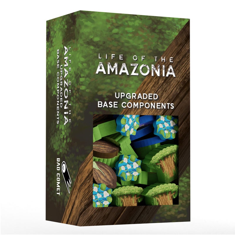BAD COMET Life of The Amazonia Board Game Strategic JungleBuilding Game for 14 Players Ages 14 60150 Min Play Restore The Jungle Place Animals Plants Upgraded Base Components - Image 3