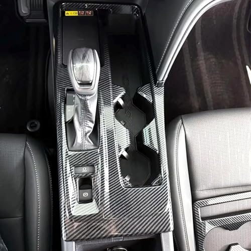 SKKYORO Center Console Gear Shift Panel Frame Cover Trim for Toyota Camry 2025 9th Gen Interior Accessories Carbon Fiber Print (for Toyota Camry 2025) - Image 3