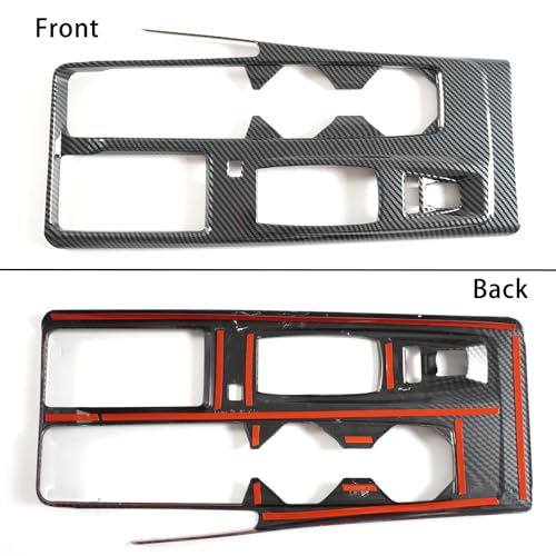 SKKYORO Center Console Gear Shift Panel Frame Cover Trim for Toyota Camry 2025 9th Gen Interior Accessories Carbon Fiber Print (for Toyota Camry 2025) - Image 4