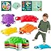 JOYIN Turtle Balance Stepping Stones 6 Pcs Kids Turtle Jumping Stones Steps Stones Up to 265 Ibs Toddler Obstacle Course Coordination Game Toys for Ages 3 Years and UP Indoor or Outdoor Play - Image 4