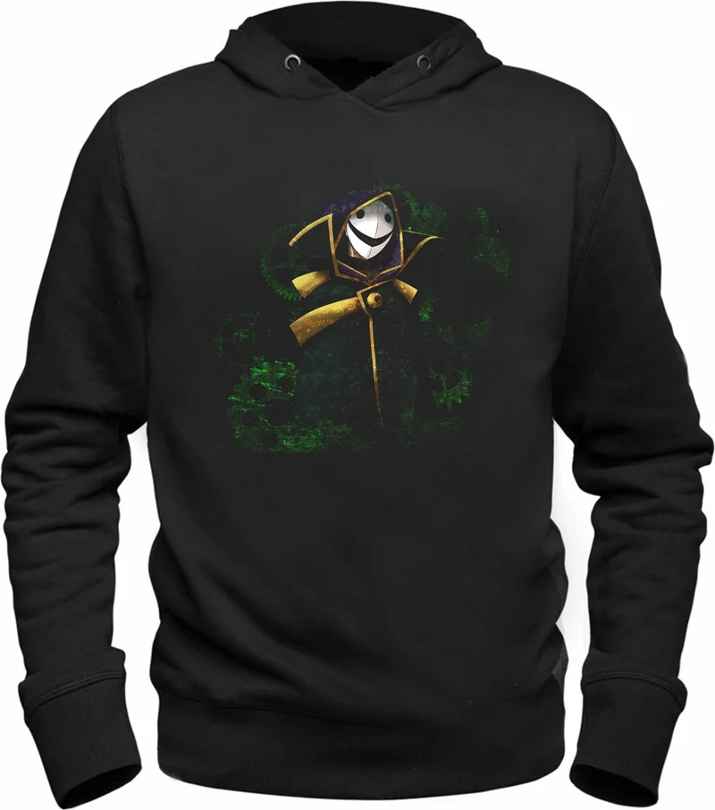 Alfa Tshirt Steins;gate Printed Black Sweatshirt