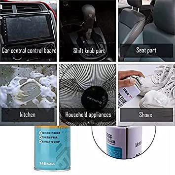 HUBTURE Foaming Car Interior Cleaner Multipurpose Foam Cleaner Spray | Car/Shoes/Sofa Cleaning Spray (650 ml) - Image 4