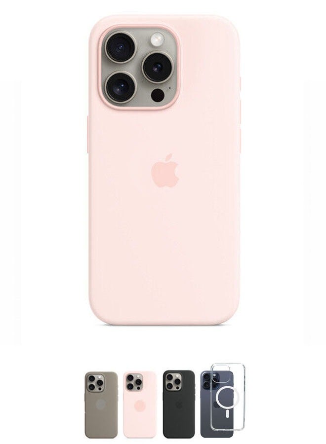 High Quality iPhone 15 Pro Protection Case – Pink - Image 1