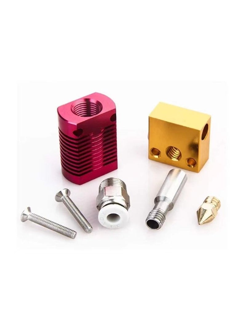 مجموعة رأس الطباعة ثلاثية الأبعاد 1-قطعة، مجموعة تسخين رأس الطابعة 24 فولت لـ Ender 3/Ender 3 Pro/CR10-V2/CR10-V3 - Image 4