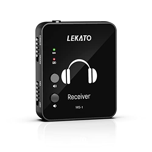 LEKATO MS-1 Wireless in-Ear Monitor System -(Only Receiver) - Image 1