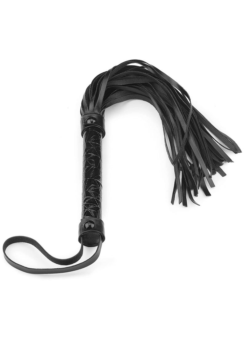 KASTWAVE Leather Horse Whip Leather Whip for Horses Whip for Play Faux Leather Whips PU Handle Outdoor Sports Horse Riding Whip Lightweight Gift Accessories Training Tool Portable Gift  - Image 4