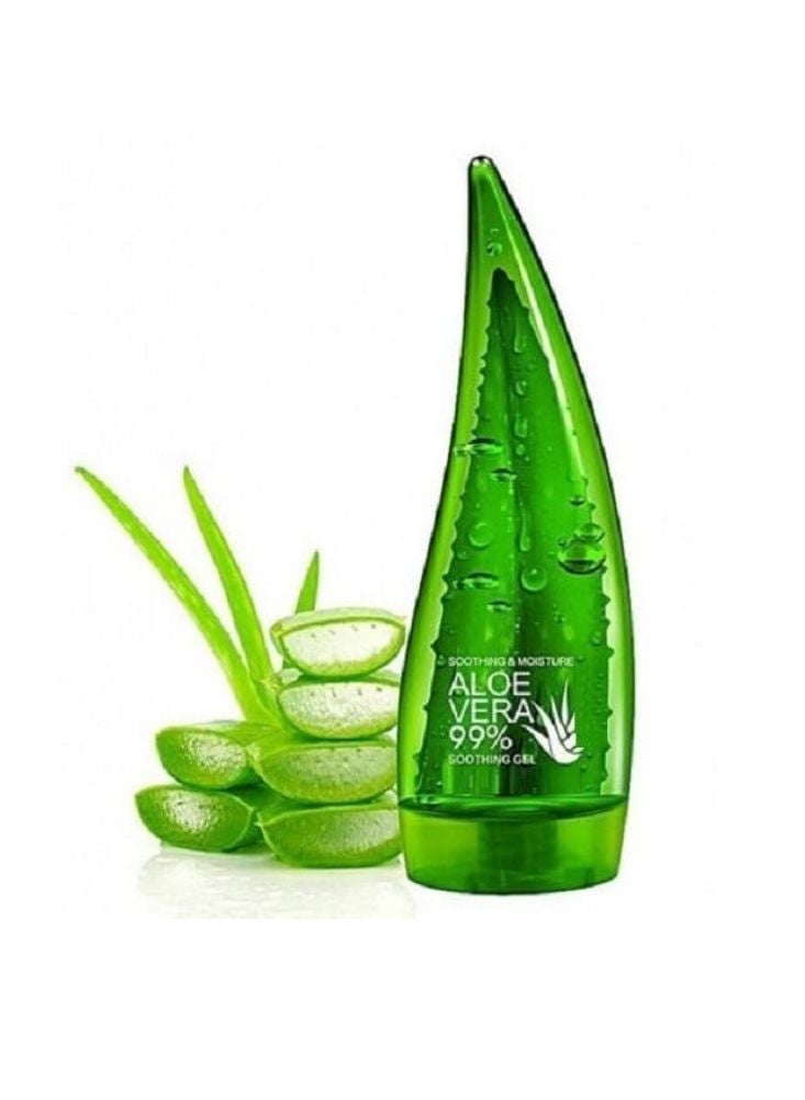 بريميم جل الصبار المهدئ بنسبة ٩٩٪ - جل طبيعي مرطب ومنعش للعناية بالبشرة للوجه والجسم - Image 1