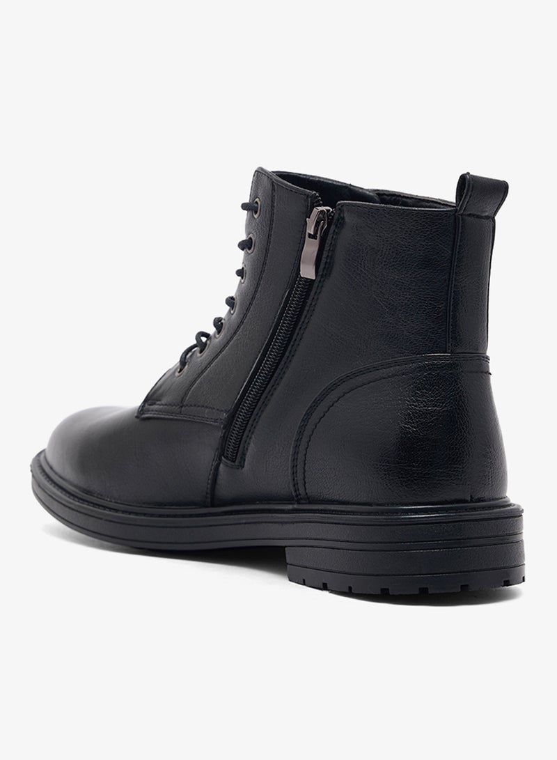 Robert Wood Biker Boots - Image 3