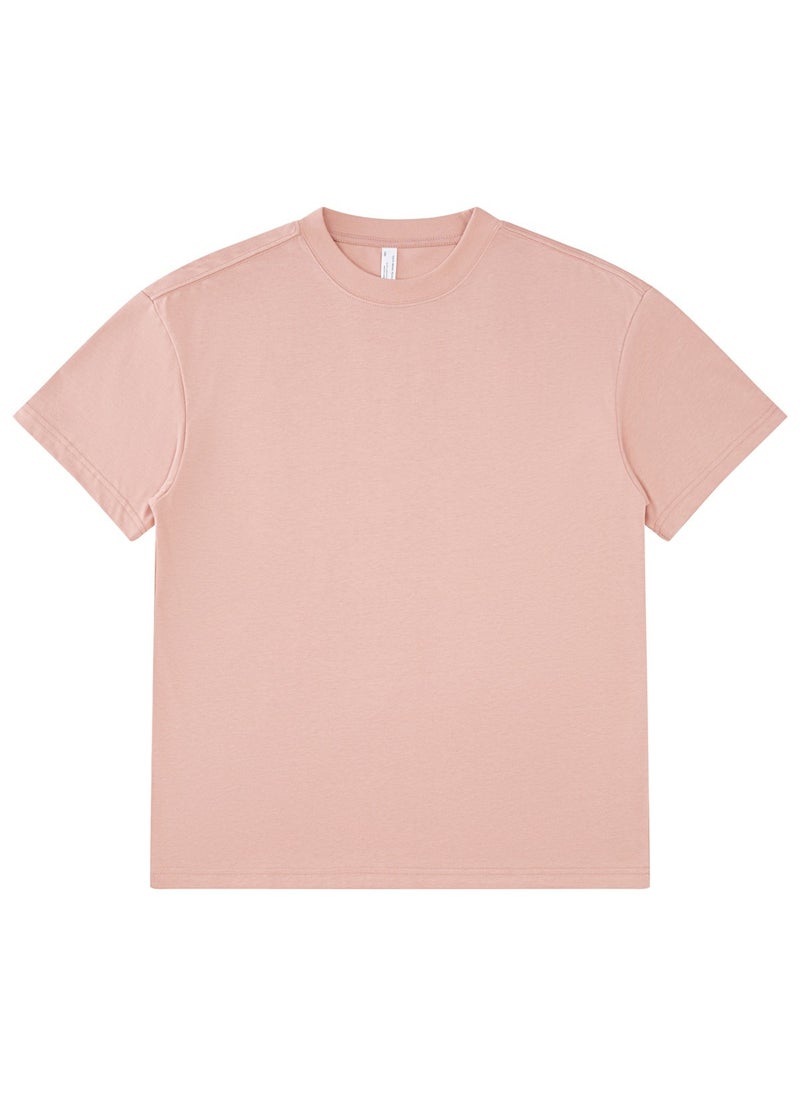 Generic - 275g Heavyweight FOG Earth Tone Oversized Drop Shoulder Tee Fashion Powder - Image 1