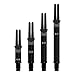Lstyle Dart Shafts Spinning Black Medium 260 1 Set 3 Shafts for Soft Tip Steel Tip Darts - Image 3