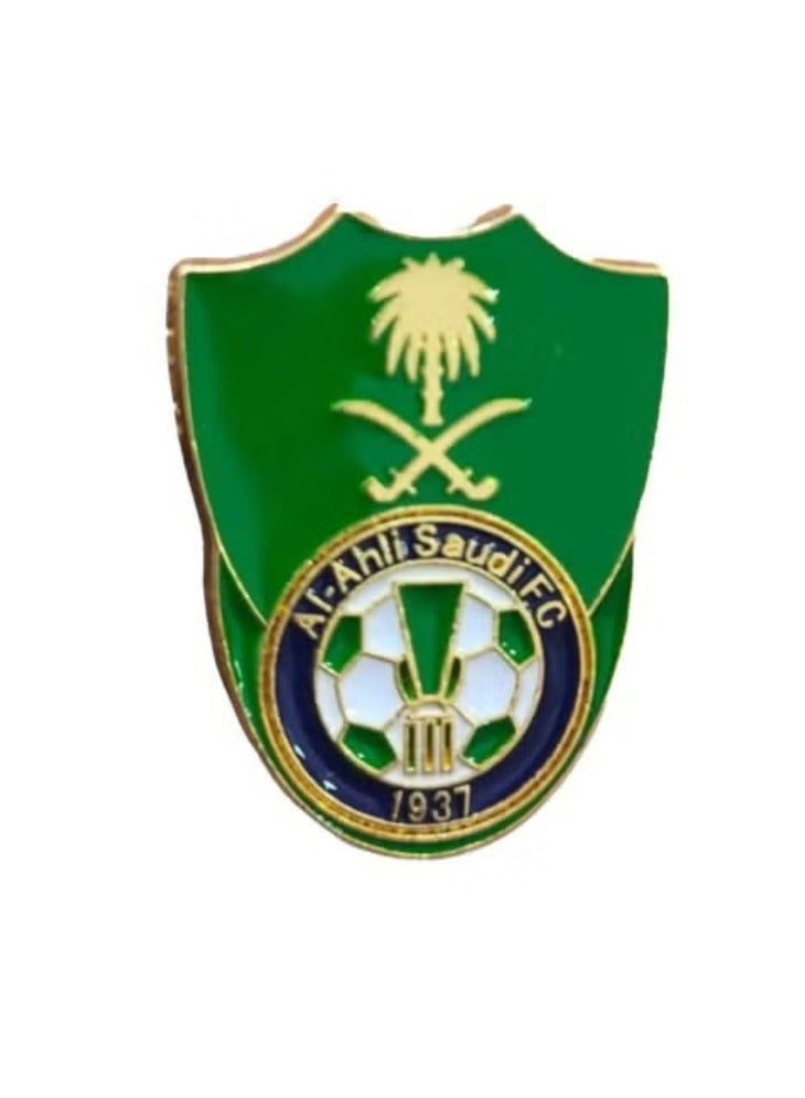 Alahli club logo gold Metal Sticker for Mobile or Any Smooth Surface  - Image 3