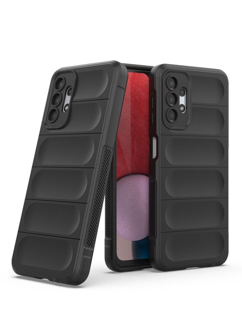 حافظة هاتف ماجيك شيلد من السيليكون المقاوم للصدمات لهاتف سامسونج جالاكسي A23 باللون الأسود - Image 5