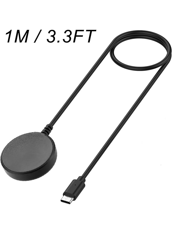 erorex 1M 3.3Ft Usb C Type C Charging Cable Clip Dock Charger For Samsung Galaxy Watch 5 4 40Mm 44Mm Watch 5 Pro Watch4 Classic 42Mm 46Mm Watch 3 45Mm 41Mm Active 1 Active 2  - Image 4