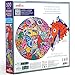 eeBoo 500 Piece Puzzle Seahorse Shell Coral Jigsaw Puzzle for Adults Circular with 23 Diameter Made with Recycled Board VegetableBased Ink - Image 4