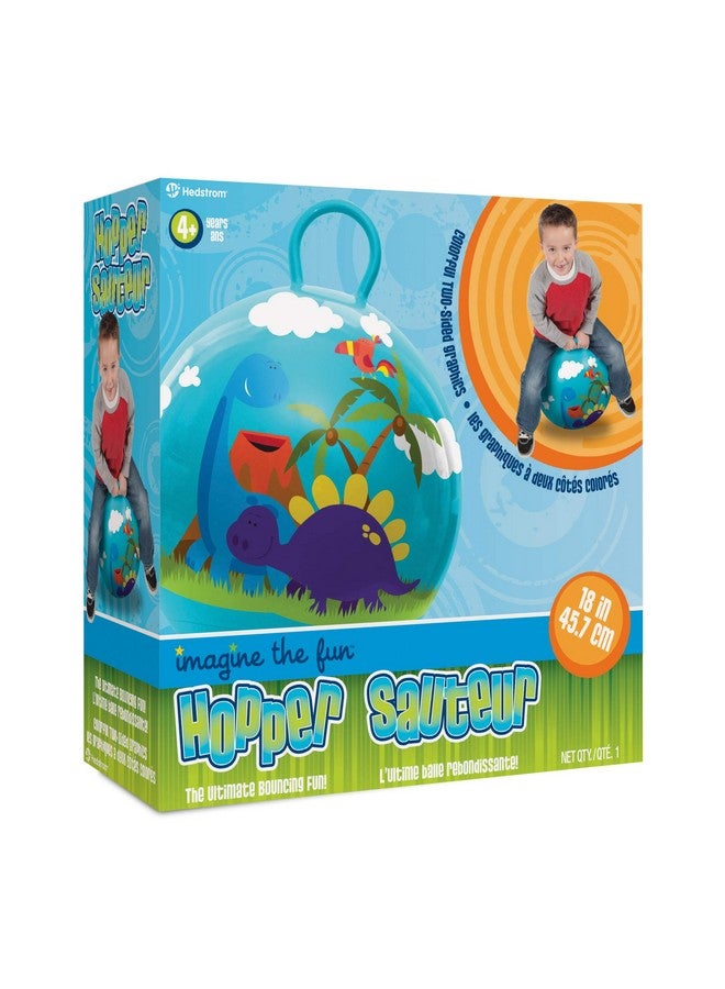 Hedstrom Hopper Ball, Hopping Ball, Jumping Ball, Dinosaurs, 18 Inch - Image 4