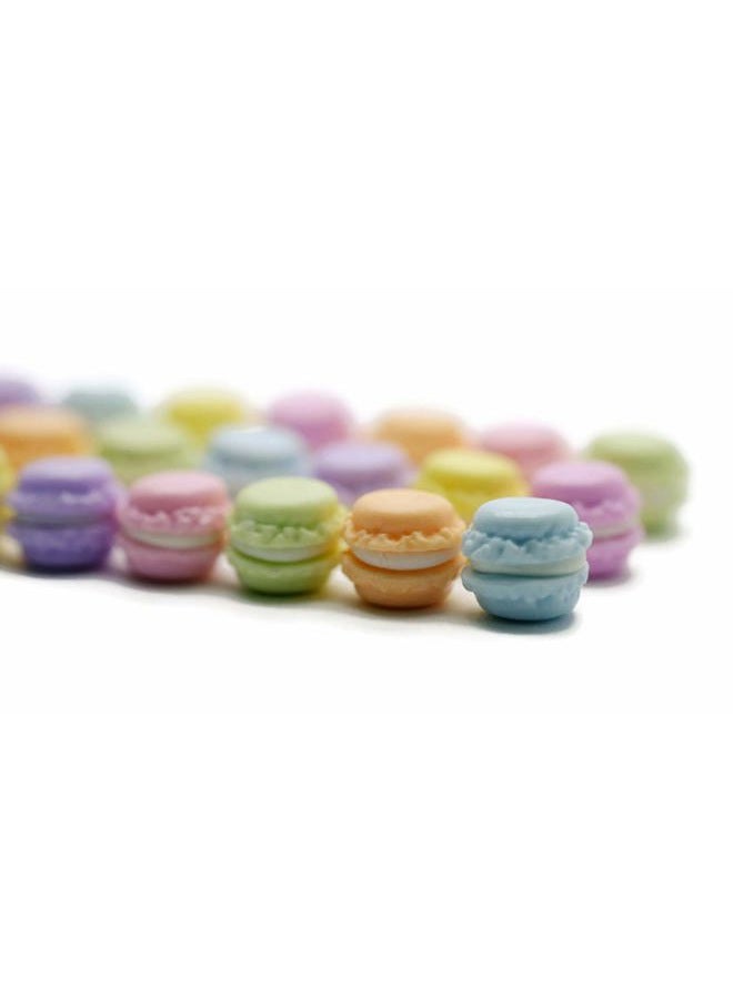 Cool Price 21 Psc French Macaroon Recipe Dollhouse Miniatures Food Kitchen - Image 5