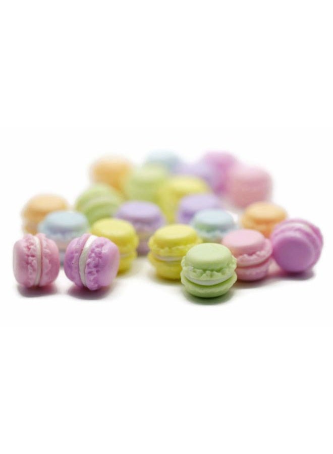 Cool Price 21 Psc French Macaroon Recipe Dollhouse Miniatures Food Kitchen - Image 1