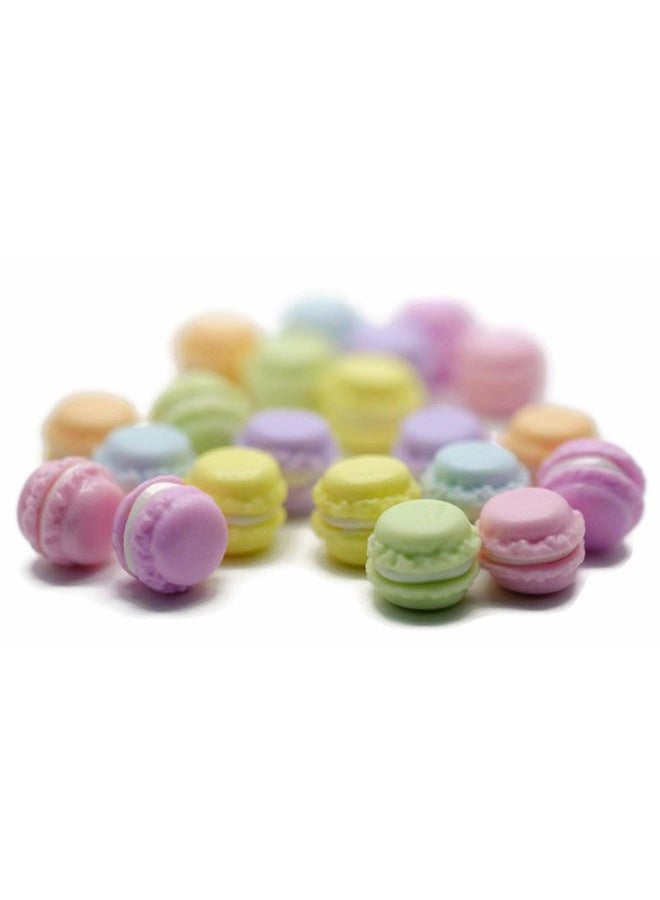 Cool Price 21 Psc French Macaroon Recipe Dollhouse Miniatures Food Kitchen - Image 2