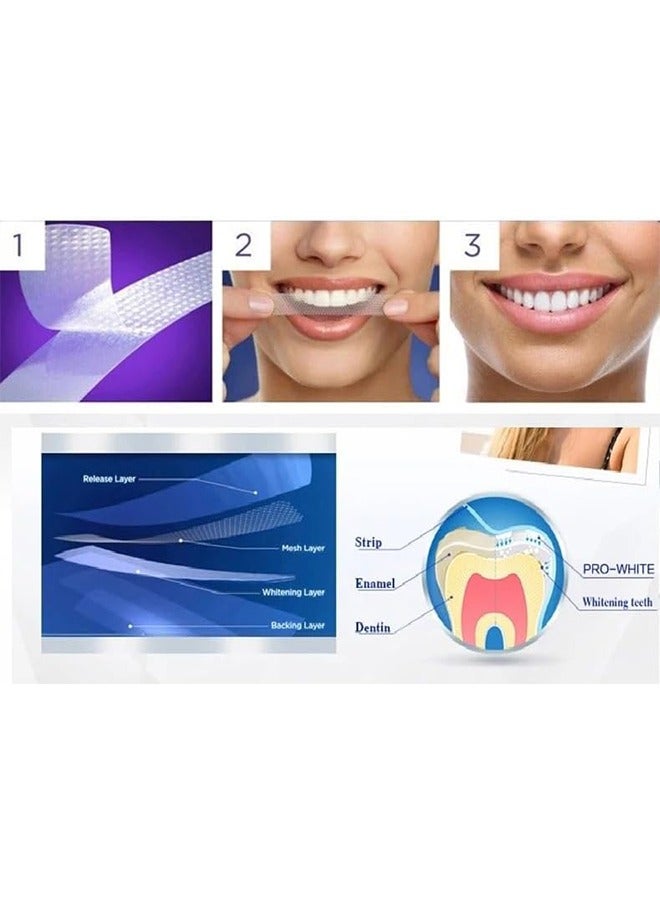Crest 5 Pairs 10 Piece 3D Whitestrips LUXE Professional Effects Advanced Seal, 3D Teeth Whitening Kit, Dental Whitening Treatment, Home Dental Whitening Kit, Oral Hygiene Care Strip - Image 5